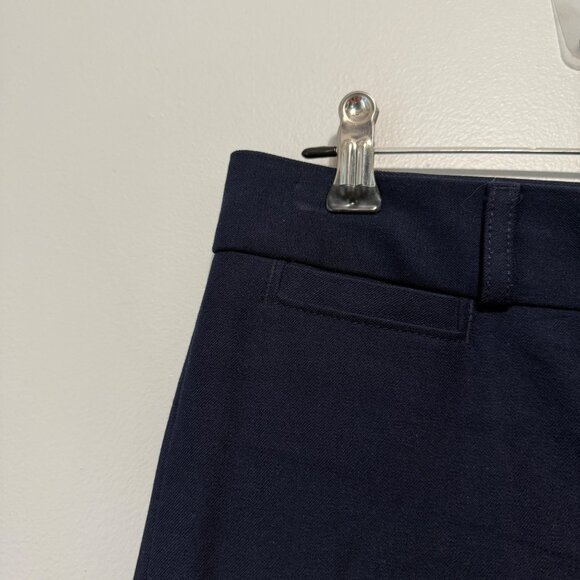 Banana Republic Sloan Womens Navy Trousers Size 2P - Picture 2 of 6